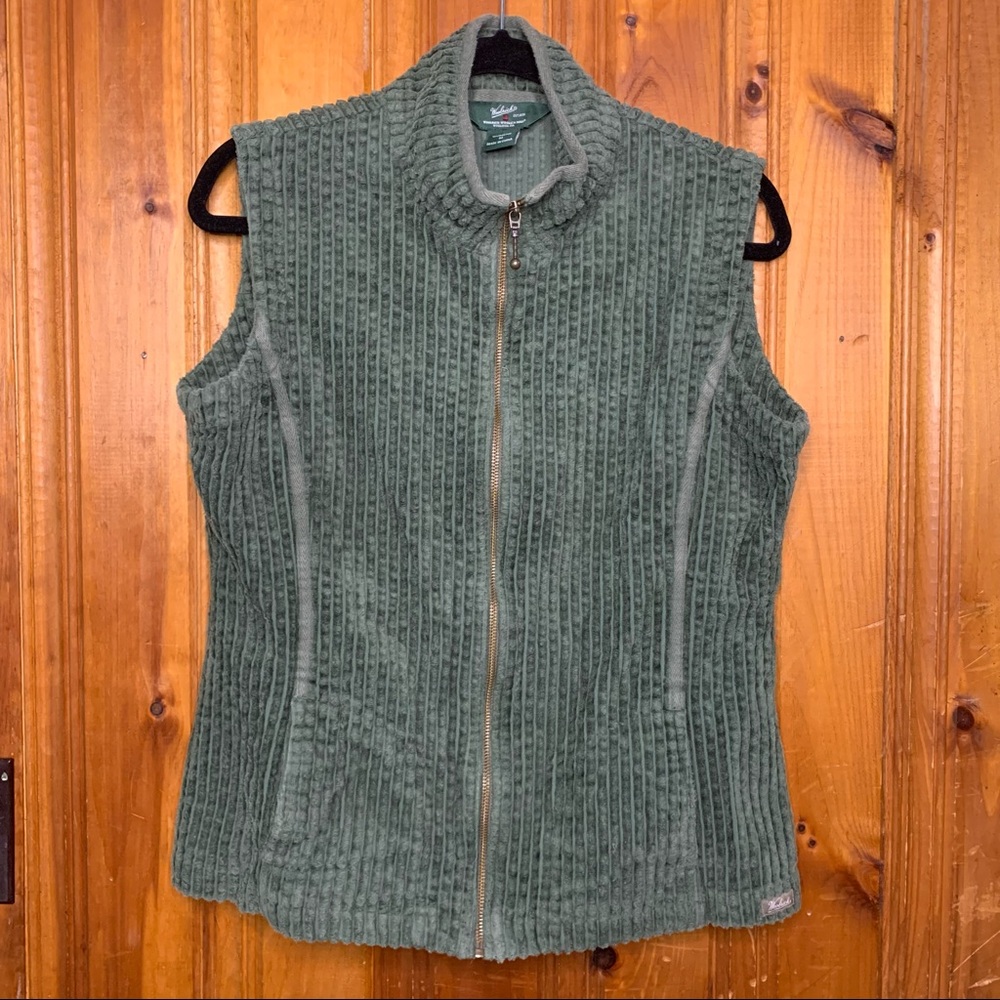 Woolrich Kinsdale Green Corduroy Vest Medium